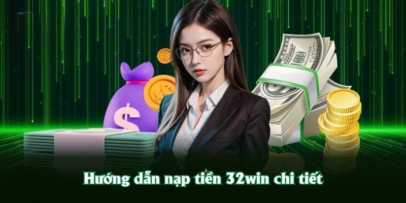 Hướng dẫn nạp tiền 32win chi tiết